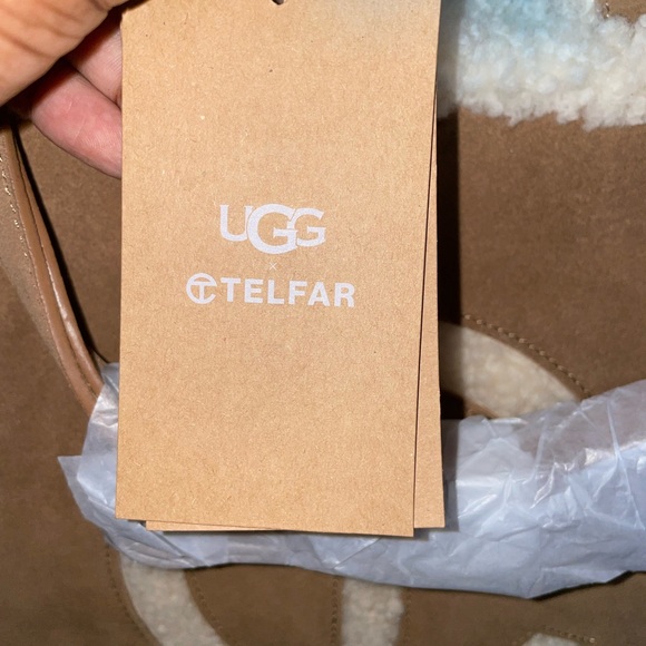 Ugg X Telfar Medium Chestnut Bag - Picture 7 of 8